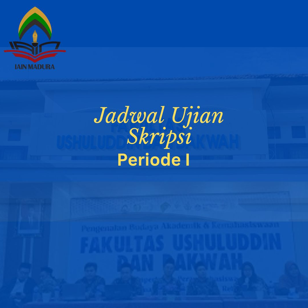 Jadwal Ujian Skripsi Periode I Gasal 2023/2024