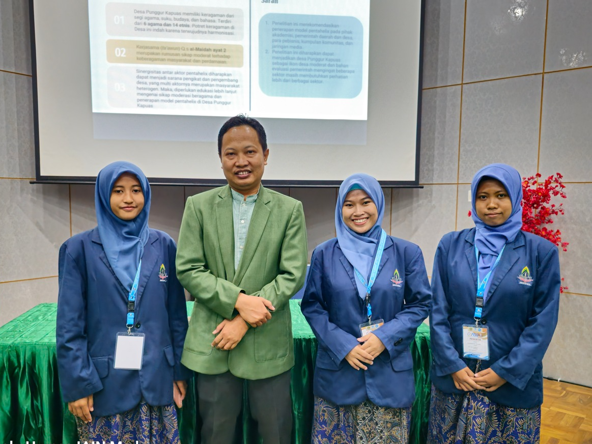 Tiga Mahasiswa Fakultas Ushuluddin dan Dakwah, Presentasikan Makalah di Ajang OASE PTKI II Se-Indonesia