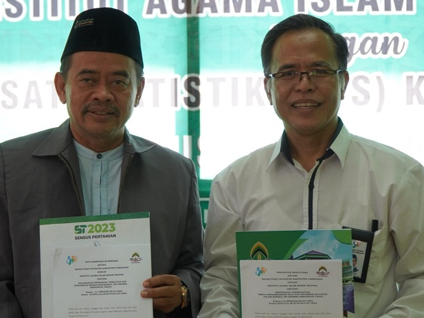 Tanda Tangani Nota Kerja Sama dengan BPS, Rektor ajak Civitas AkademikaÂ  Manfaatkan Data Statistik Untuk Riset