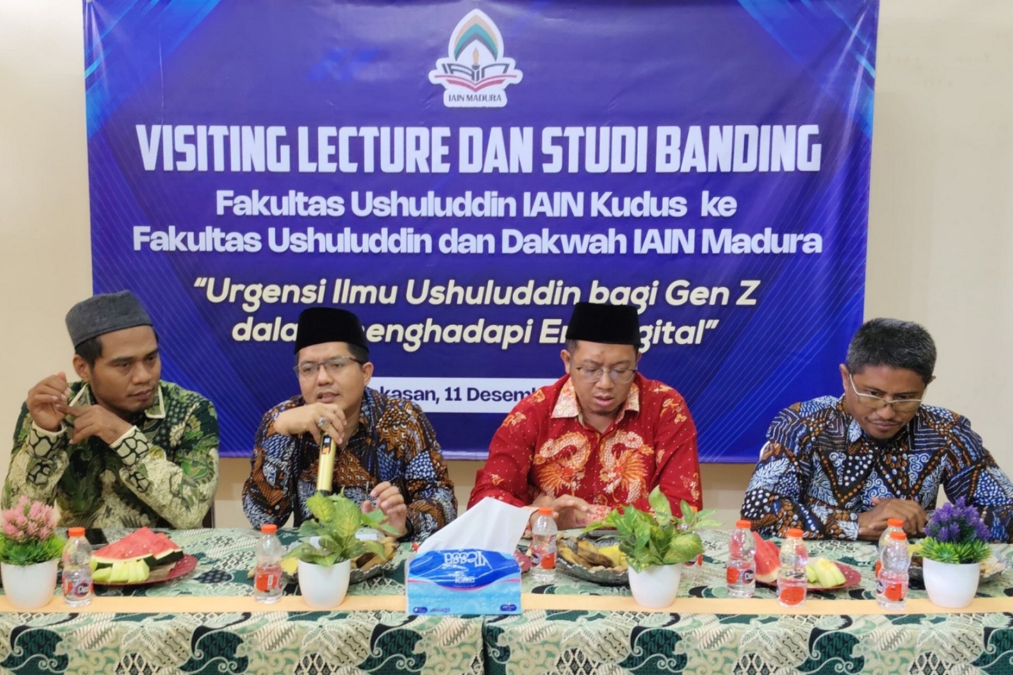 Fakultas Ushuluddin IAIN Kudus Kunjungi Fakultas Ushuluddin dan Dakwah IAIN Madura dalam Rangka Visiting Lecture dan Studi Banding