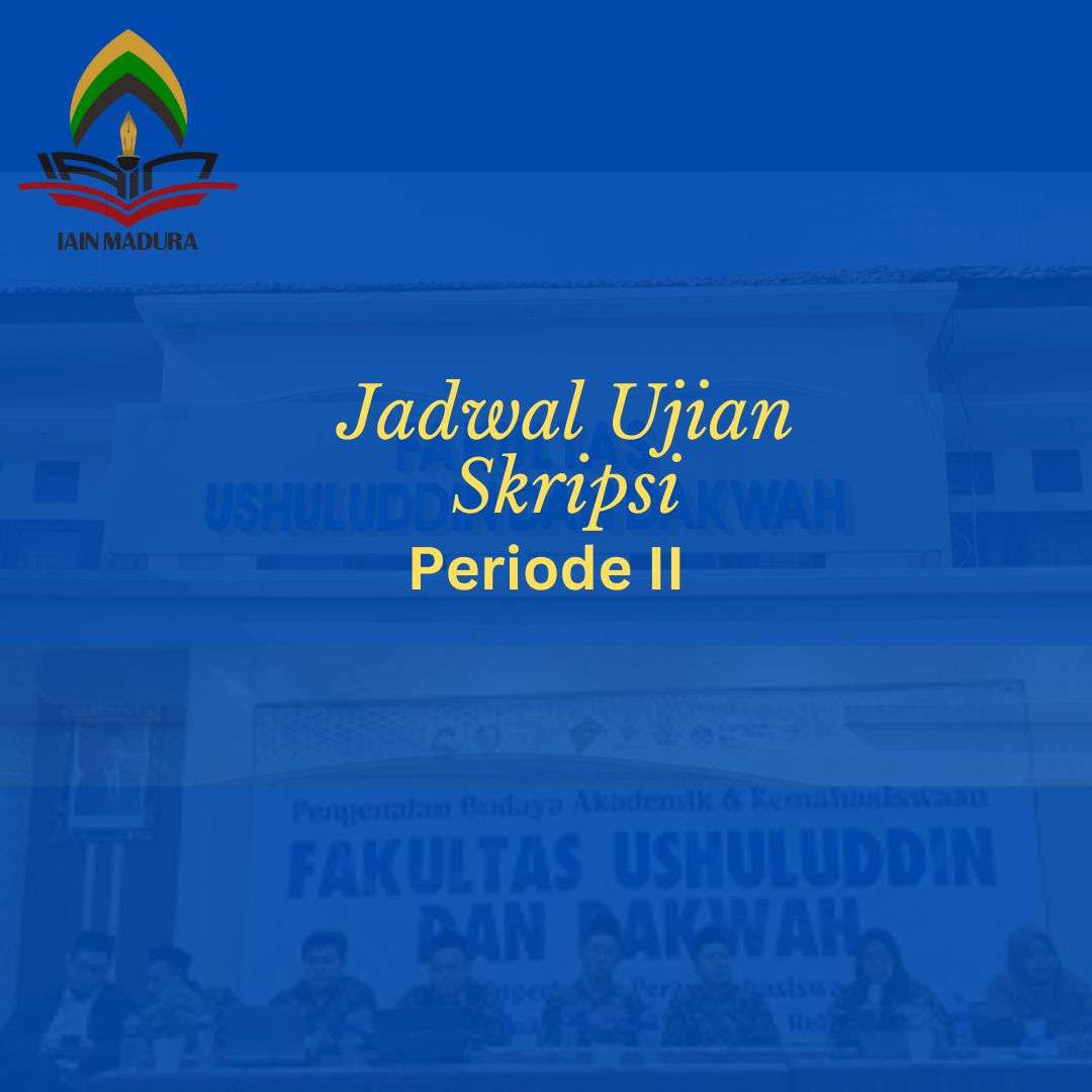 Jadwal Ujian Skripsi Periode II