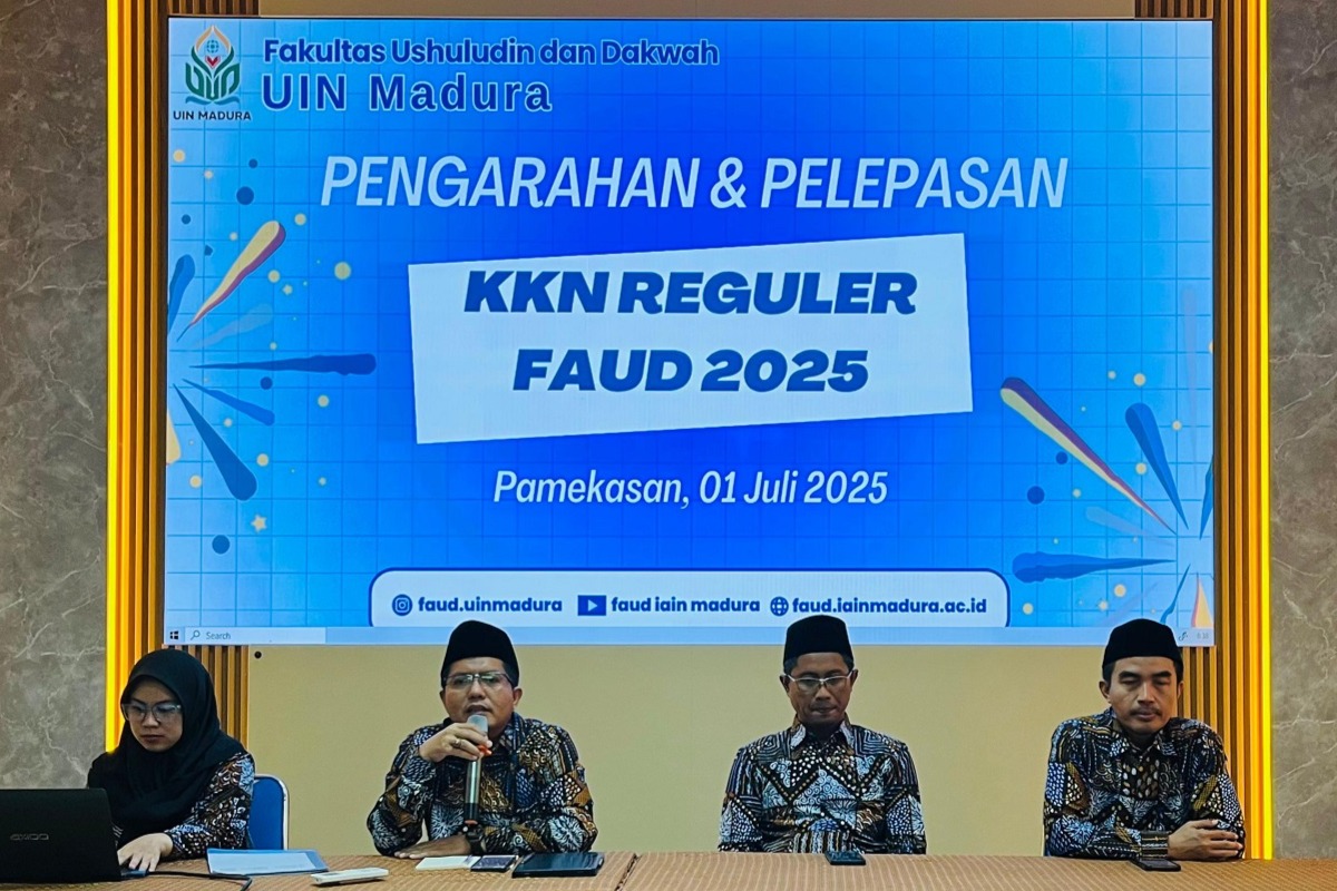 Dekan Lepas Mahasiswa KKN Fakultas Ushuluddin dan Dakwah UIN Madura: KKN sebagai Wujud Pengabdian Nyata dan Penguatan Karakter
