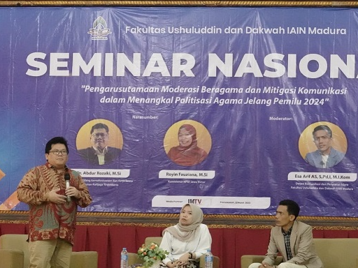 Kuatkan Moderasi Beragama, Fakultas Ushuluddin dan Dakwah Gelar Seminar Nasional