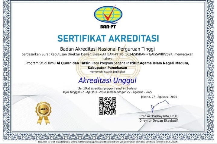 Fakultas Ushuluddin dan Dakwah Sumbangkan 1 Program Studi Unggul. Rektor: Semoga Menginspirasi dan Memotivasi Prodi Lainnyaâ€