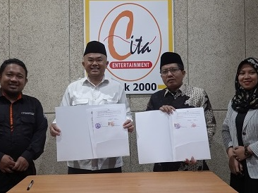FAUD IAIN Madura Teken Nota Kesepahaman dengan CV Cita Entertainment Mantapkan Dakwah Digital