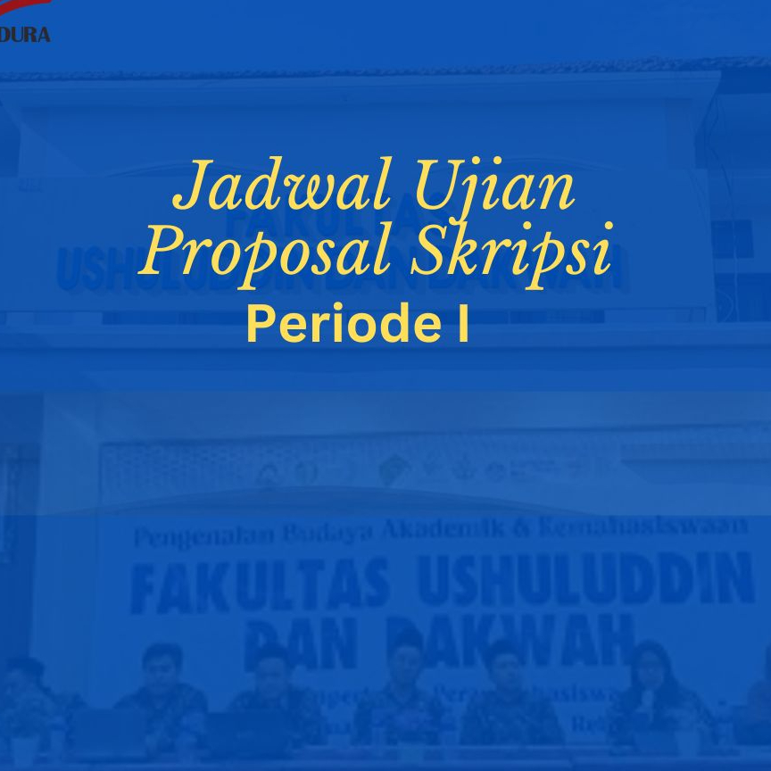 Jadwal Ujian Proposal Skripsi Periode I 2023/2024