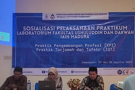 Koordinasi Pelaksanaan Praktikum, FAUD IAIN Madura Kumpulkan Pengelola Lembaga