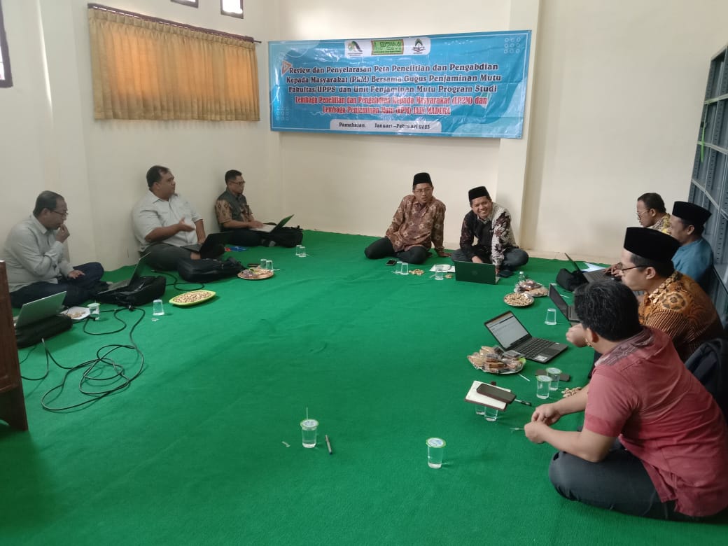 Fakultas Ushuluddin dan Dakwah IAIN Madura Gelar Review dan Penyelarasan Peta Jalan Penelitian dan Â Pengabdian Kepada Masyarakat