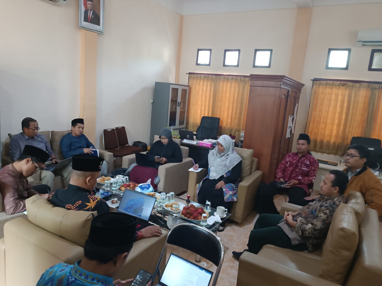 Persiapkan Reakreditasi, Fakultas Ushuluddin dan Dakwah Koordinasi dengan Lembaga Penjaminan Mutu