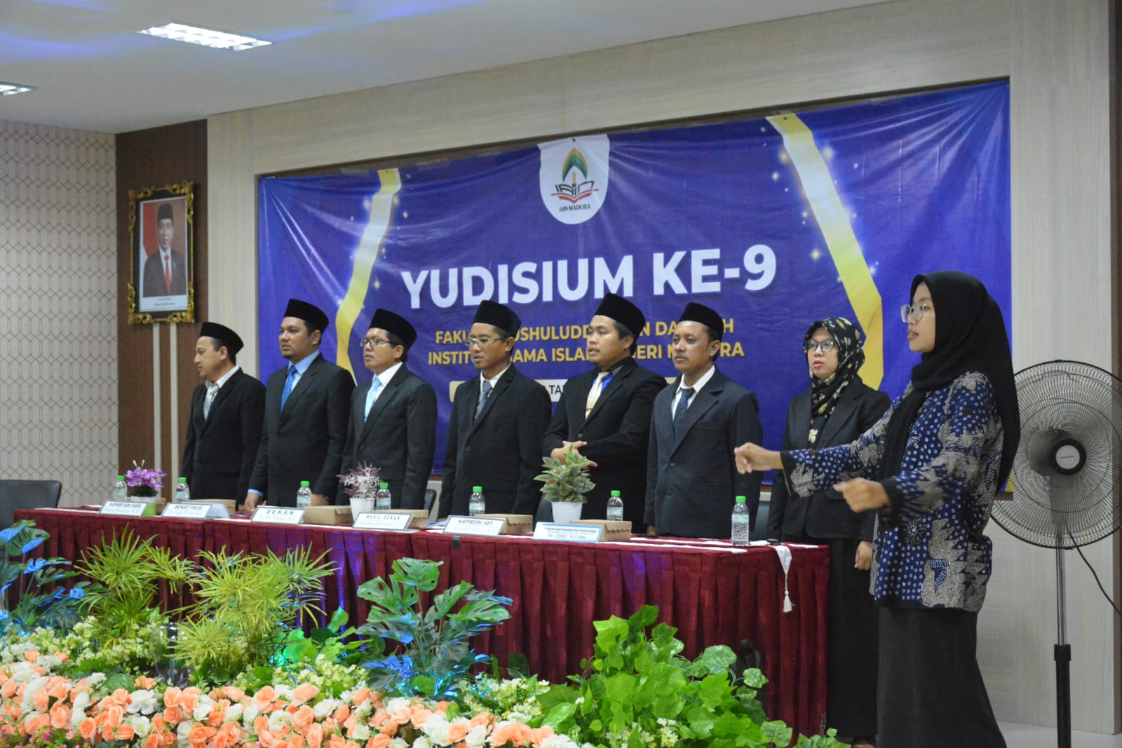 Yudisium Sarjana Ke-9, Dekan Fakultas Ushuluddin dan Dakwah IAIN Madura Tekankan Moderasi Beragama dan Hindari Politisasi Agama